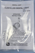 Load image into Gallery viewer, New Belmont Clesta LED Dental Light Type 320X Unit Mount