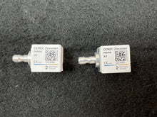 Load image into Gallery viewer, Lot of 26 Dentsply Sirona CEREC Zirconia+ Dental CAD/CAM Milling Blocks
