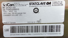 Load image into Gallery viewer, SciCan STATCLAVE G4 Dental Instrument Steam Sterilizer (2022)