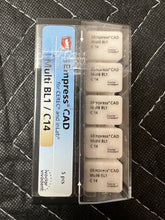 Load image into Gallery viewer, NEW UNUSED Lot of 30 Ivoclar Vivadent IPS e.max CAD & Empress CAD Milling Blocks