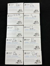 Load image into Gallery viewer, Lot of 30 CEREC Zirconia Translucent Pre-Dyed Zirconium Oxide Milling Blocks