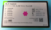 Load image into Gallery viewer, NEW UNUSED Lot of 8 Straumann Roxolid  Dental Implant Systems