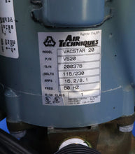 Load image into Gallery viewer, Air Techniques VacStar 20 Dental Vacuum Pump Suction System SOLD AS IS