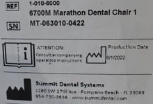 Load image into Gallery viewer, NEW UNUSED SDS Marathon Dental Exam Chair Operatory Set Up Package