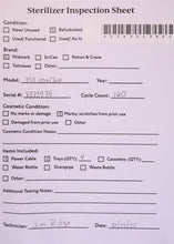 Load image into Gallery viewer, Midmark Ritter M11 Dental Medical Sterilizer REFURBISHED w/ 1 YEAR WARRANTY