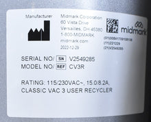 Load image into Gallery viewer, NEW UNUSED Midmark ClassicSeries CV3R Dental Vacuum Pump Operatory Suction Unit