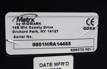 Load image into Gallery viewer, Matrx RA Dental Dentistry Nitrous Oxide N2O Flowmeter System