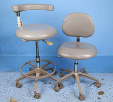 Load image into Gallery viewer, Adec 1040 Ergonomic Dental Exam Chair w/ Doctor & Assistant Stool Package