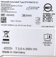 Load image into Gallery viewer, Midwest AutoMate Statmatic 31 Dental Handpiece Lubrication & Cleaning System