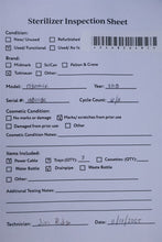 Load image into Gallery viewer, Tuttnauer 1730MKV ValueKlave Dental Manual Autoclave Steam Sterilizer