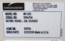 Load image into Gallery viewer, Midmark M9 Dental Autoclave Sterilizer REFURBISHED w/ 1 YEAR WARRANTY