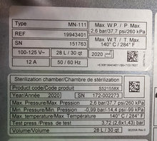 Load image into Gallery viewer, W&H Lexa Dental Autoclave Steam Sterilizer - FOR PARTS/REPAIR