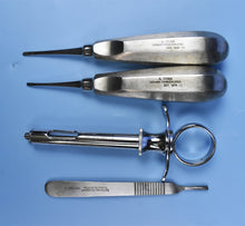 Load image into Gallery viewer, Lot of 4 Hu-Friedy Extraction Dental Instrument Kits