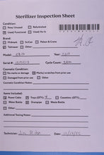 Load image into Gallery viewer, Tuttnauer EZ10 Dental Autoclave Steam Instrument Sterilizer System