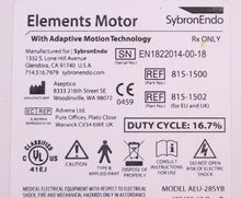 Load image into Gallery viewer, SybronEndo Elements AEU-28 Dental Handpiece Console & Motor System