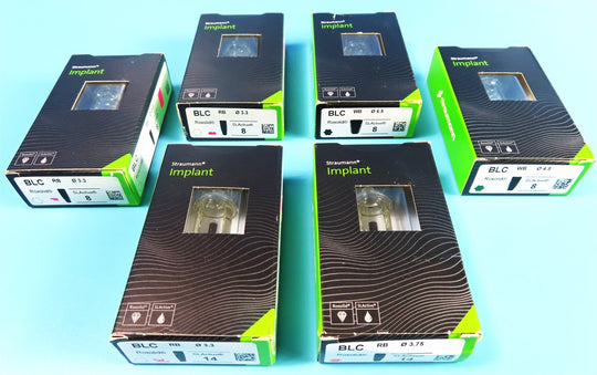 NEW UNUSED Lot of 6 Straumann BLC Dental Implant Systems