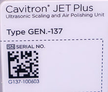 Load image into Gallery viewer, Dentsply Cavitron Jet Plus Gen 137 Dental Ultrasonic Scaler/Air Polisher