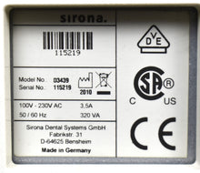 Load image into Gallery viewer, Sirona CEREC MC XL Dental Milling Machine for CAD/CAM Restorative Dentistry