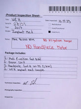 Load image into Gallery viewer, W&H Dental ImplantMed SI-915 Implant Motor System & Control Console SOLD AS IS