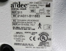 Load image into Gallery viewer, Adec 311 Dental Exam Chair with 12 O'Clock Rear Delivery and 422 Assistant Stool