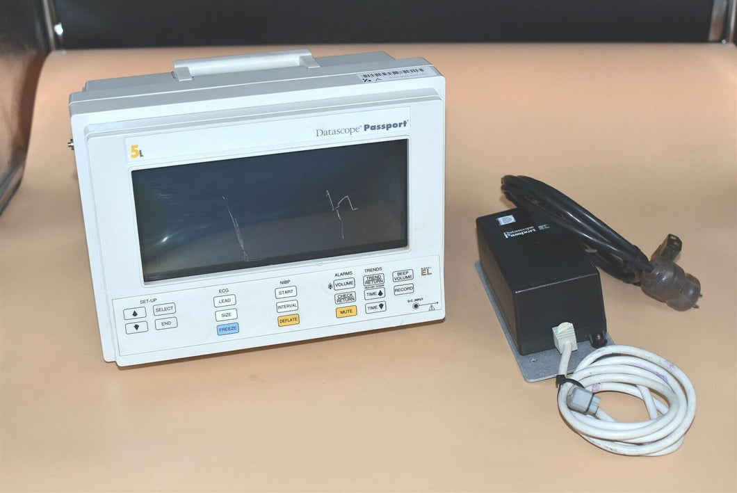 Datascope Passport Medical Patient Vital Signs Monitor Unit 115V
