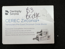 Load image into Gallery viewer, Lot of 30 CEREC Zirconia Translucent Pre-Dyed Zirconium Oxide Milling Blocks