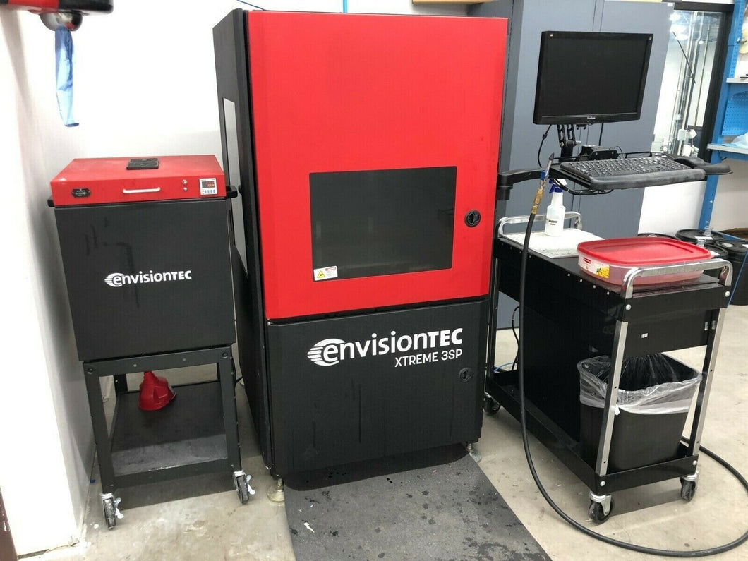 Envisiontec Extreme 3SP W/ UV Cure Chamber+Cart+Computer Dental 3D Printer
