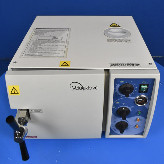 Tuttnauer 1730MK V Valueklave Manual Autoclave Dental Steam Sterilizer Unit