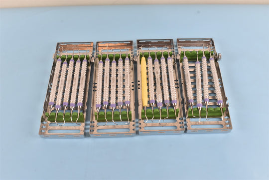 Lot of 4 Hu-Friedy Dental Perio Kit Instruments