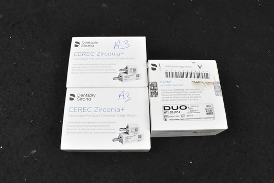 Dentsply Sirona Celtra, Zirconia+ Dental Milling Blocks for CAD/CAM Dentistry