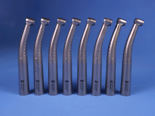 Lot of 8 Dentsply Midwest Stylus Plus Spk Dental High-Speed Pneumatic Handpieces