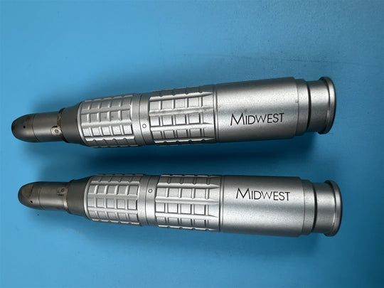 Lot of 2 Midwest Straight Nosecone Dental Dentistry Handpieces