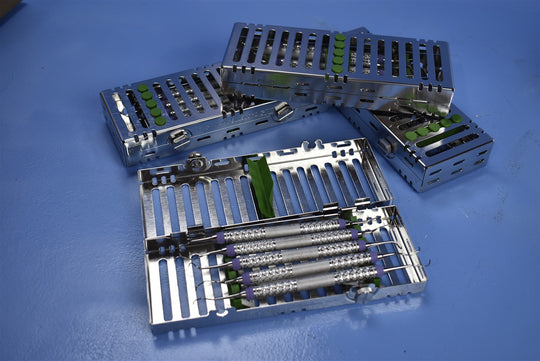 Lot of 4 Hu Friedy Dental Periodontal Instrument Kits