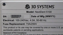 Load image into Gallery viewer, NextDent 5100 Dental Lab High-Performance 3D Printer
