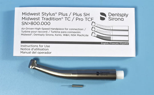 NEW UNUSED Midwest Stylus Plus SPM Air-Turbine Dental Handpiece