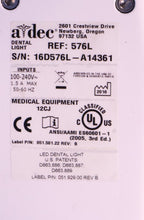 Load image into Gallery viewer, Adec 576L Dental LED Operatory Light
