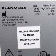 Load image into Gallery viewer, Planmeca Planmill 40 Dental Milling Machine for CAD/CAM Dentistry
