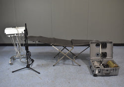 Aseptico AirPac II Compressor, CompriCart II, AseptiChair, Dental LED Light