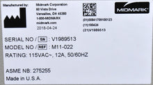 Load image into Gallery viewer, Midmark M11 Dental Autoclave Sterilizer REFURBISHED w/ 1 YEAR WARRANTY
