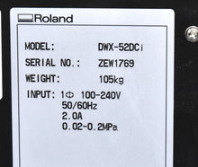 Load image into Gallery viewer, Roland DWX-52DCi Dental 5-Axis Dental Milling Machine for CAD/CAM Dentistry
