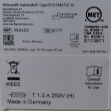 Load image into Gallery viewer, Midwest AutoMate Statmatic 31 Dental Handpiece Lubrication &amp; Cleaning System
