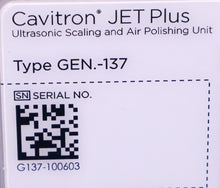 Load image into Gallery viewer, Dentsply Cavitron Jet Plus Gen 137 Dental Ultrasonic Scaler/Air Polisher
