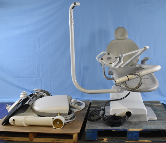 Adec 311 Dental Chair with 541 12 O'Clock Rear Delivery, 375L Exam Light