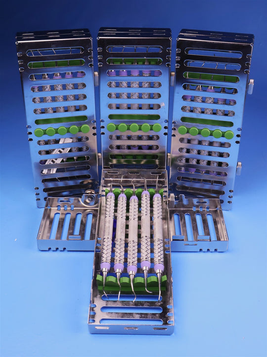 Lot of 4 Hu-Friedy Prophy Exam Instrument Kits