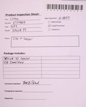 Load image into Gallery viewer, Sirona Schick 33 Dental Intraoral X-Ray Sensor Size 0
