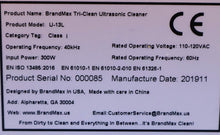Load image into Gallery viewer, NEW UNUSED Brandmax Tri-Clean U-13L Dental Ultrasonic Cleaner Cavitation Bath

