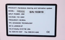 Load image into Gallery viewer, NEW UNUSED TPC H6005 Dental Handpiece Lubrication &amp; Cleaning System
