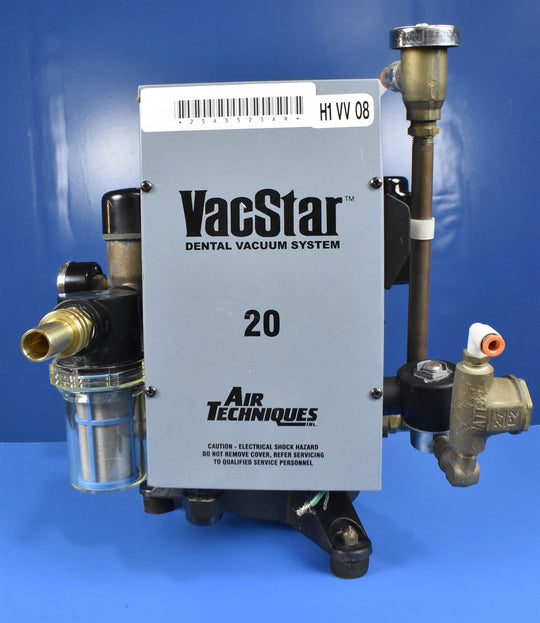 Air Techniques VacStar 20 Dental Vacuum Suction Pump System 1HP