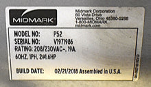 Load image into Gallery viewer, Midmark PowerAir P52 Dental Oil-Less Air Compressor Unit 220V
