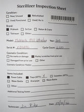 Load image into Gallery viewer, Midmark M11 Dental Autoclave Sterilizer REFURBISHED w/ 6 MO. WARRANTY
